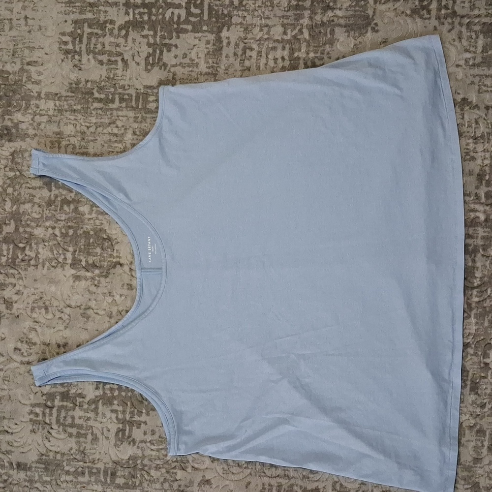Lane Bryant | Light Blue Scoop Neck Tank Top